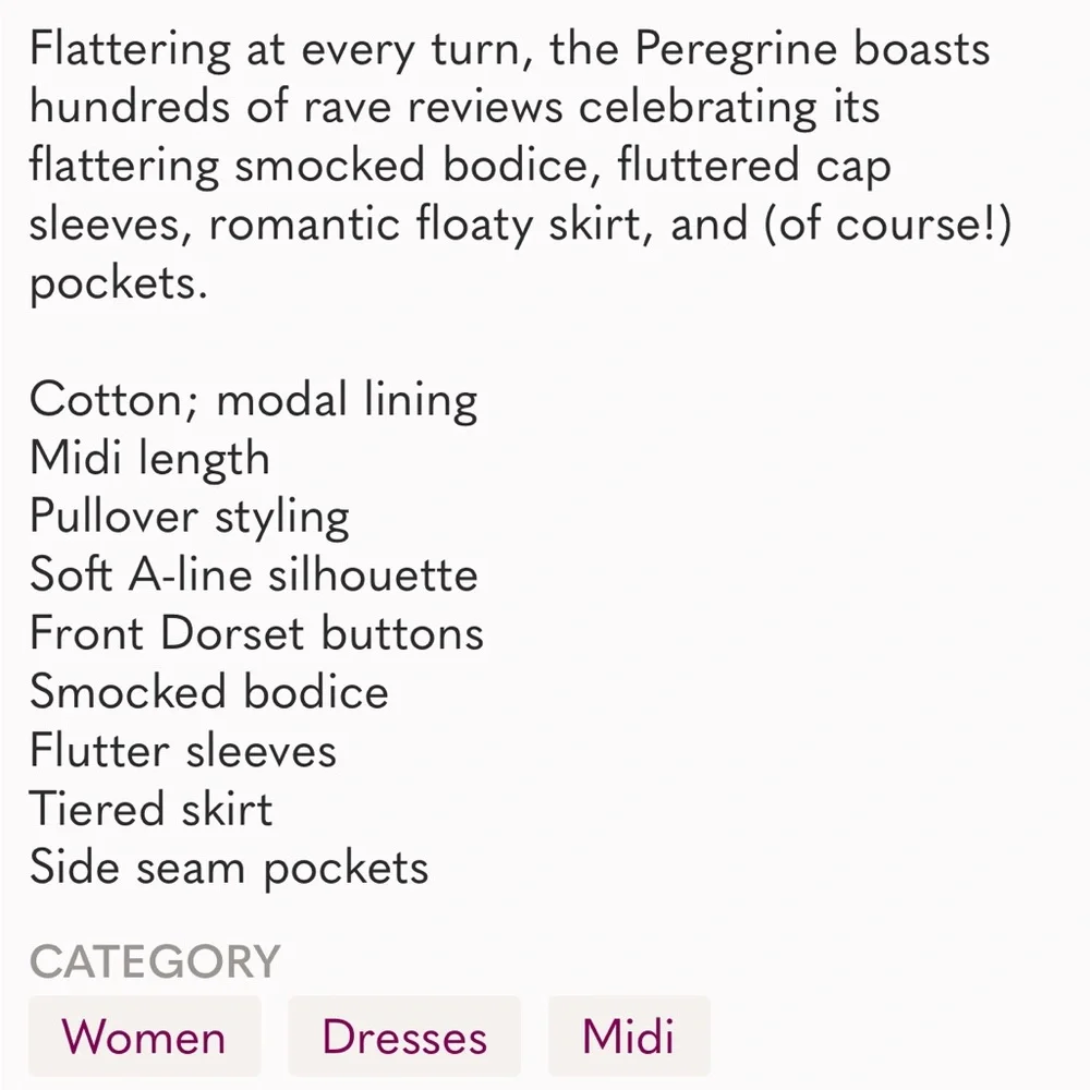 Anthropologie Peregrine Dress - Picture 11 of 11